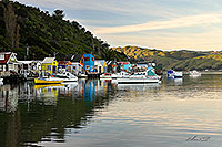 Paremata boatsheds canvas print