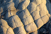 Sandstone eroded by sea