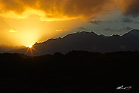 Southern Alps sunrise, Fox canvas print