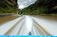 Whanganui River jetboating canvas print