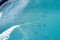 Surfers from above, Kaikoura