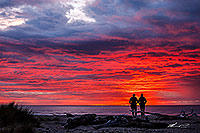 Kohaihai sunset, Karamea